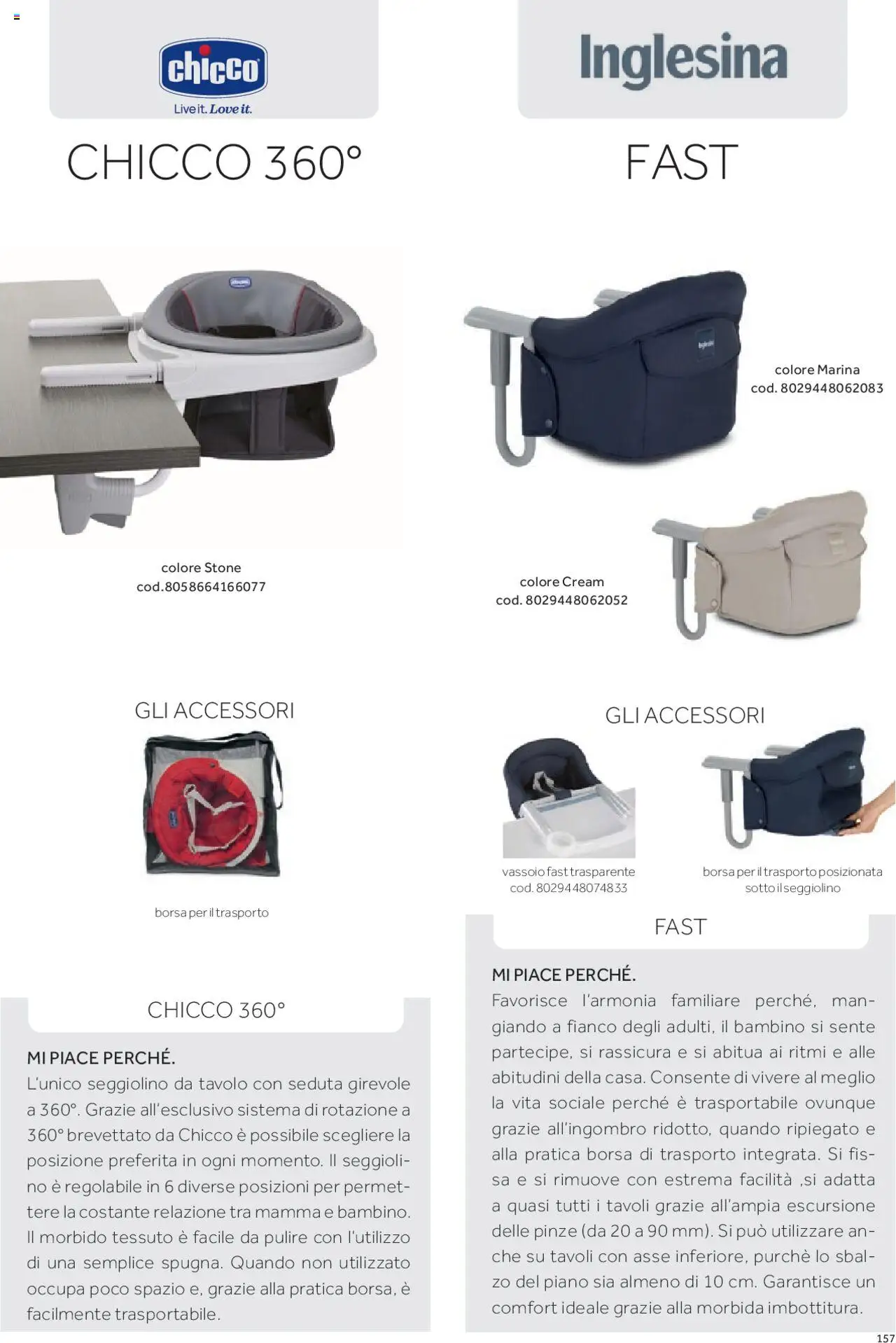 Volantino Prenatal del 01.01.2025 | Pagina: 44 | Prodotti: Seggiolino, Borsa, Vassoio, Tavolo