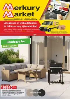 Merkury Market akciós újság - amely érvényes a következő dátumtól: 01.05.2026