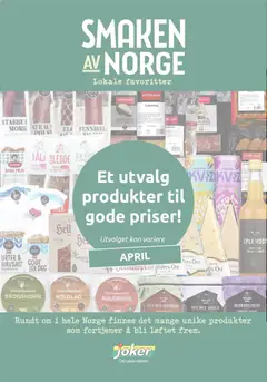 Forhåndsvisning av Joker kundeavis gyldig fra 28.04.2026 | Side: 21 | Produkter: Desk, Salami, Grepfrut, Галстук