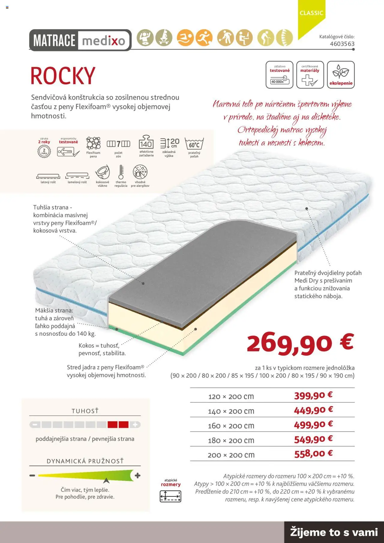 Nové ASKO nábytok akcie – leták je platný od 05.06.2025 | Strana: 31 | Produkty: Matrace, Matrac, Rošt