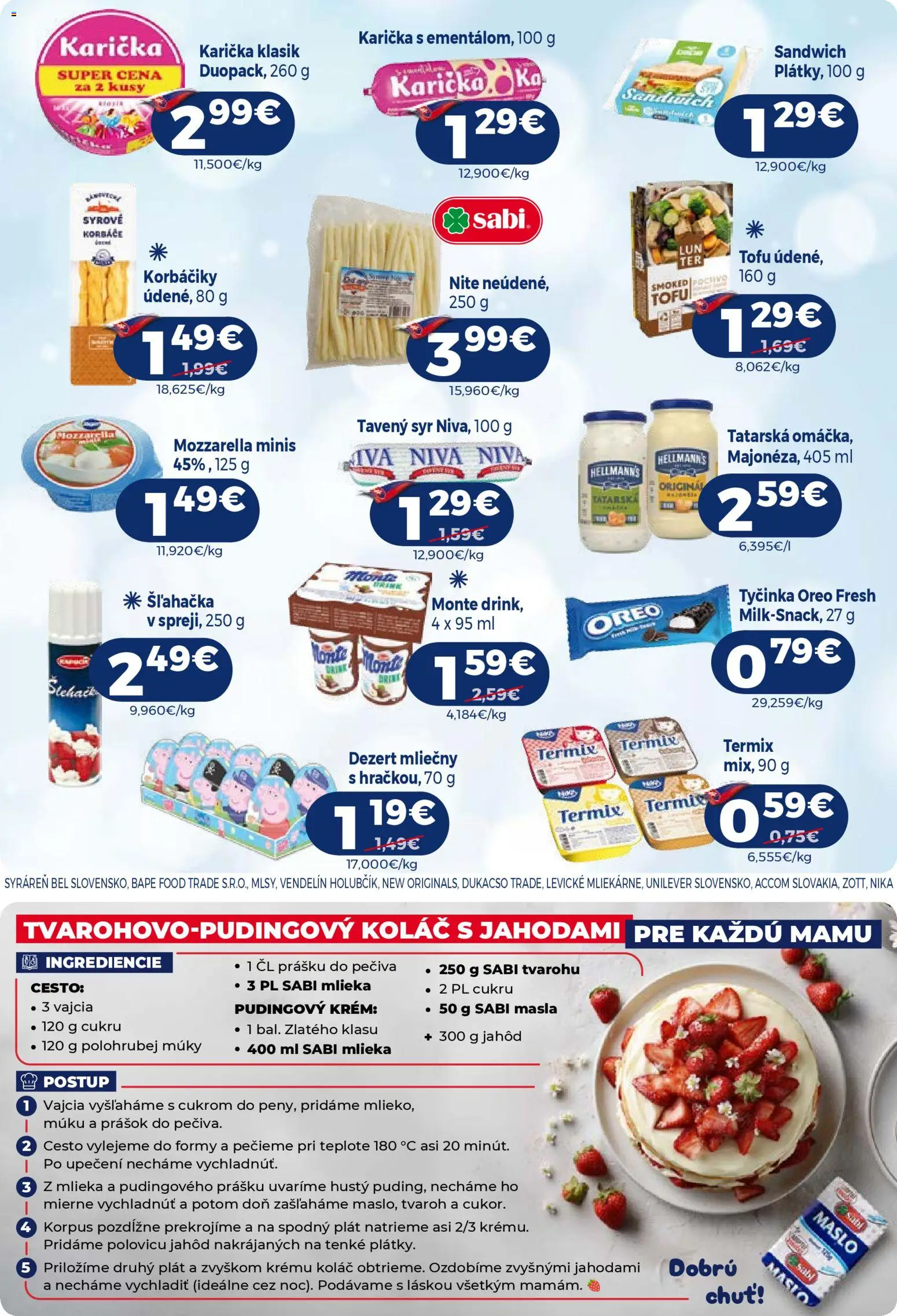 Nové Milk Agro akcie – leták je platný od 29.04.2026 | Strana: 5 | Produkty: Vajcia, Mozzarella, Tofu, Tvaroh