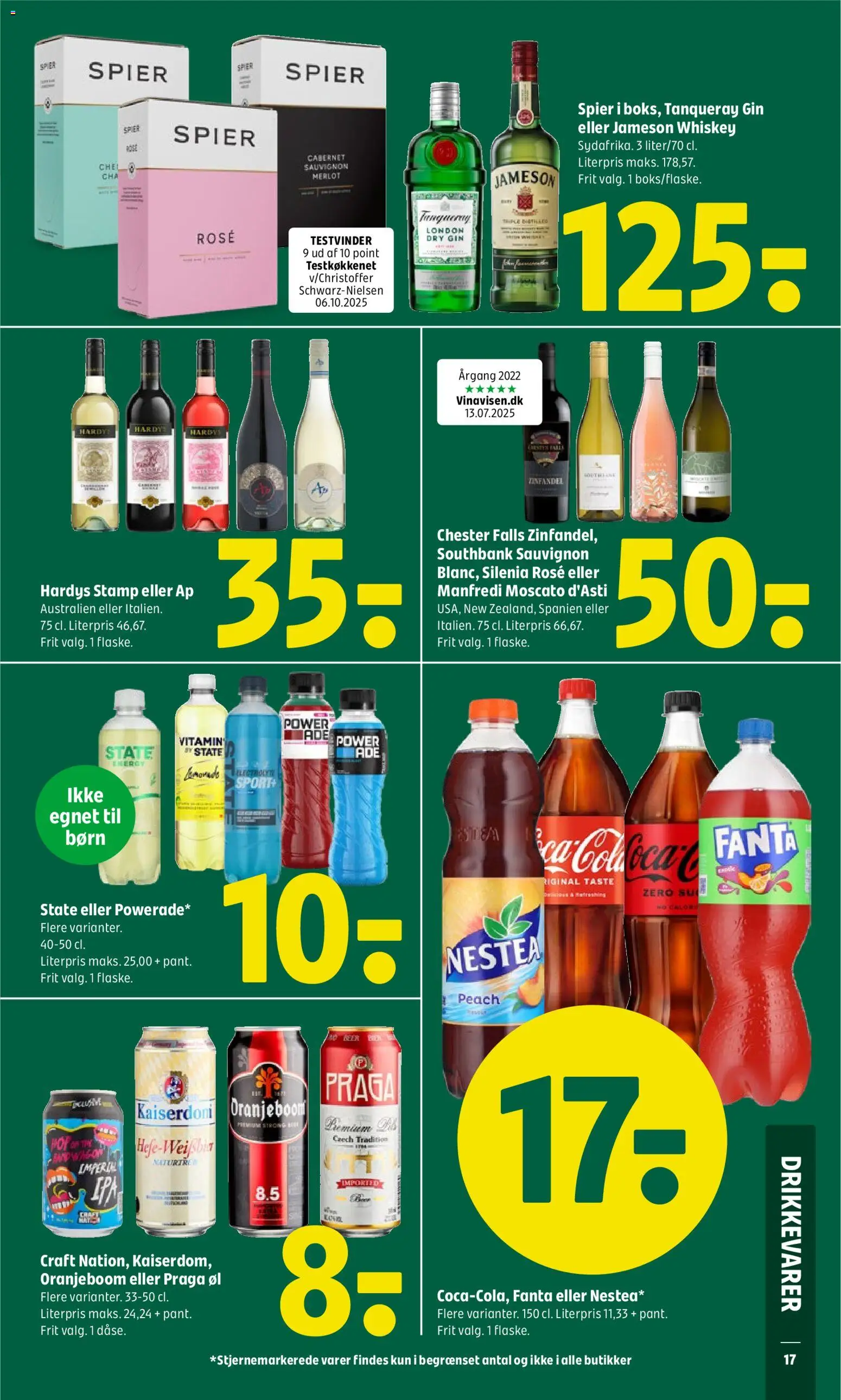 Coop 365 tilbudsavis – gyldig fra 30.04.2026 | Side: 23 | Produkter: Øl, Gin, Fanta