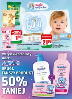 Pogląd oferty "Pieluchy Gugu, Różne rodzaje, 44-78 szt. / 1 opak." - ważna od 29.04.2026 | Strona: 12 | Produkty: Prysznic, Body, Mydło, Żel pod prysznic