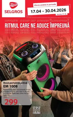 Ofertele Selgros valabile de la 17.04.2026