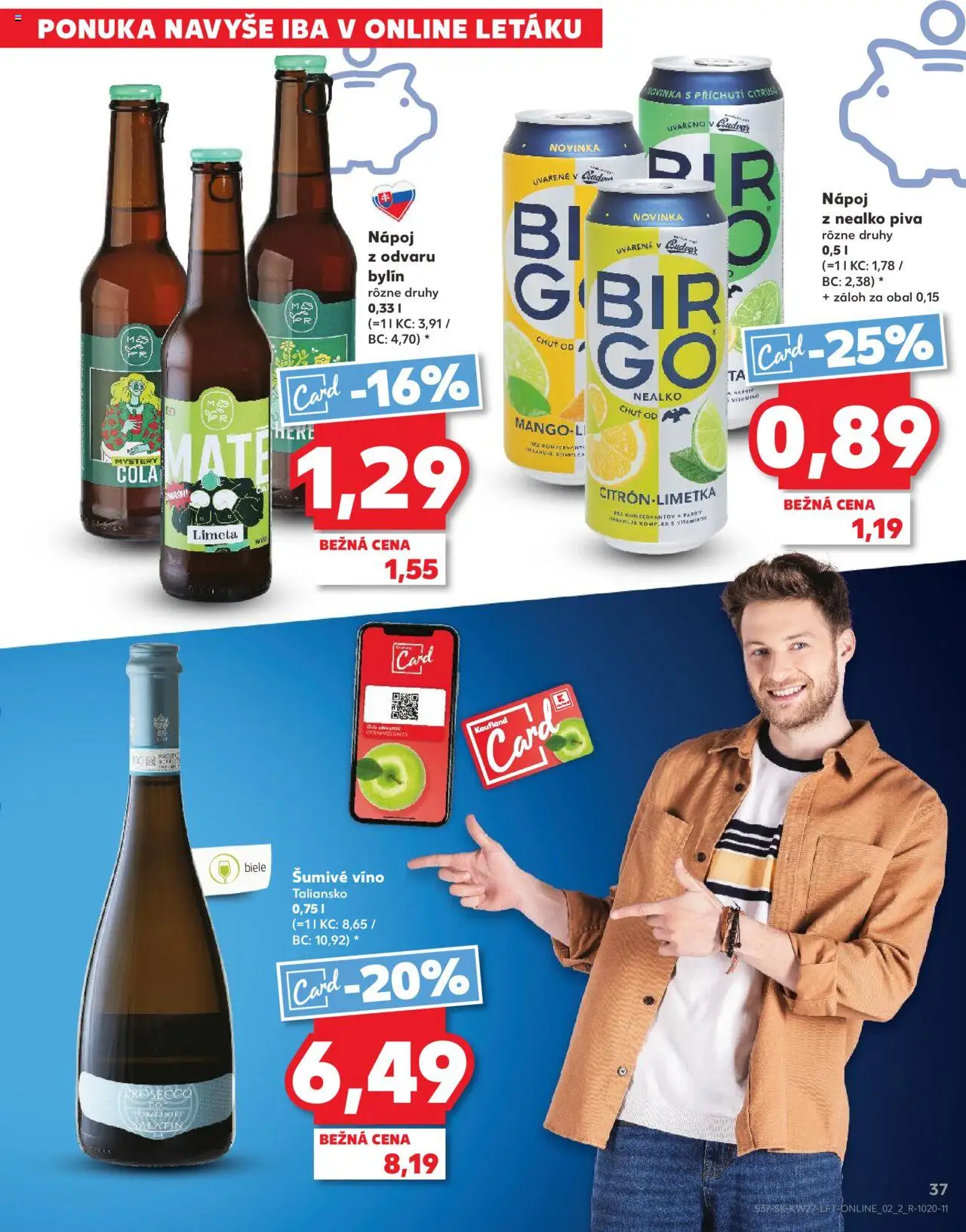 Nové Kaufland akcie – leták je platný od 03.07.2025 | Strana: 37 | Produkty: Víno, Prosecco, Cola, Šumivé víno