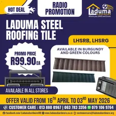 Laduma Hardware specials catalogue – valid from 16.04.2026 | Page: 3