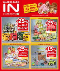 Interspar Flugblatt - Vorarlberg ab 30.04.2026 gültig