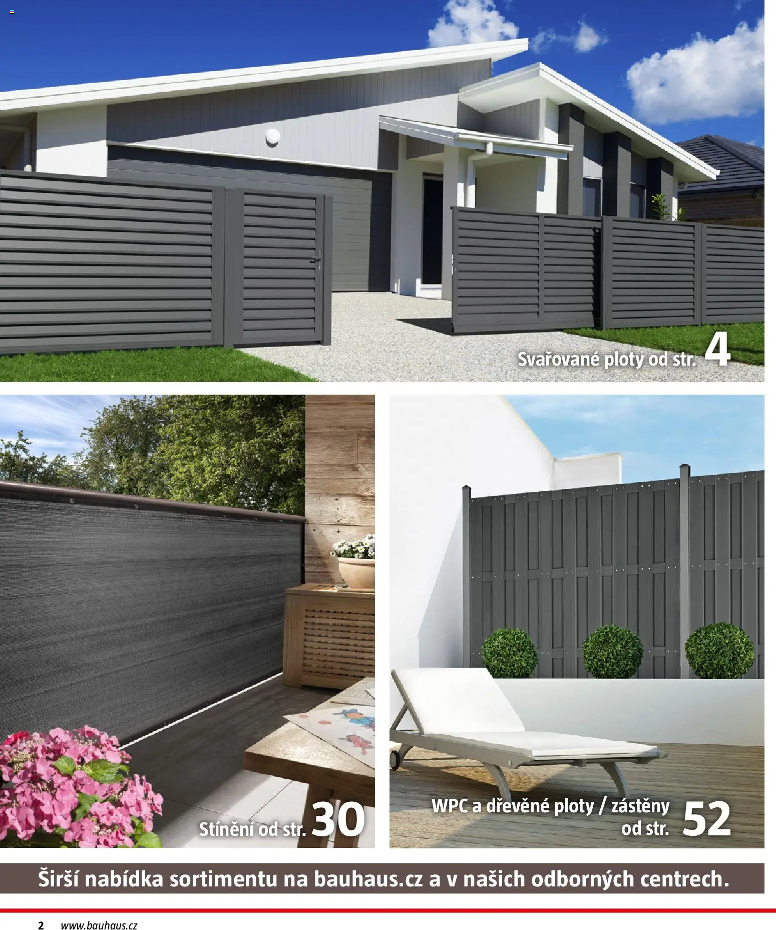Bauhaus katalog Ploty a zahradní domky od 11.03.2026 | Strana: 2