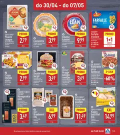 Aldi folder week 18 - Voorbeeld van een folder van Aldi, geldig van 27.04.2026 | Pagina: 25 | Producten: Hamburger, Ketchup, Kaas, Pan