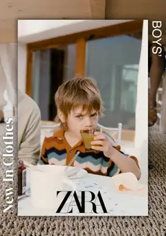 Преглед на ZARA брошура - Boys - Офертите са валидни от 01.04.2026