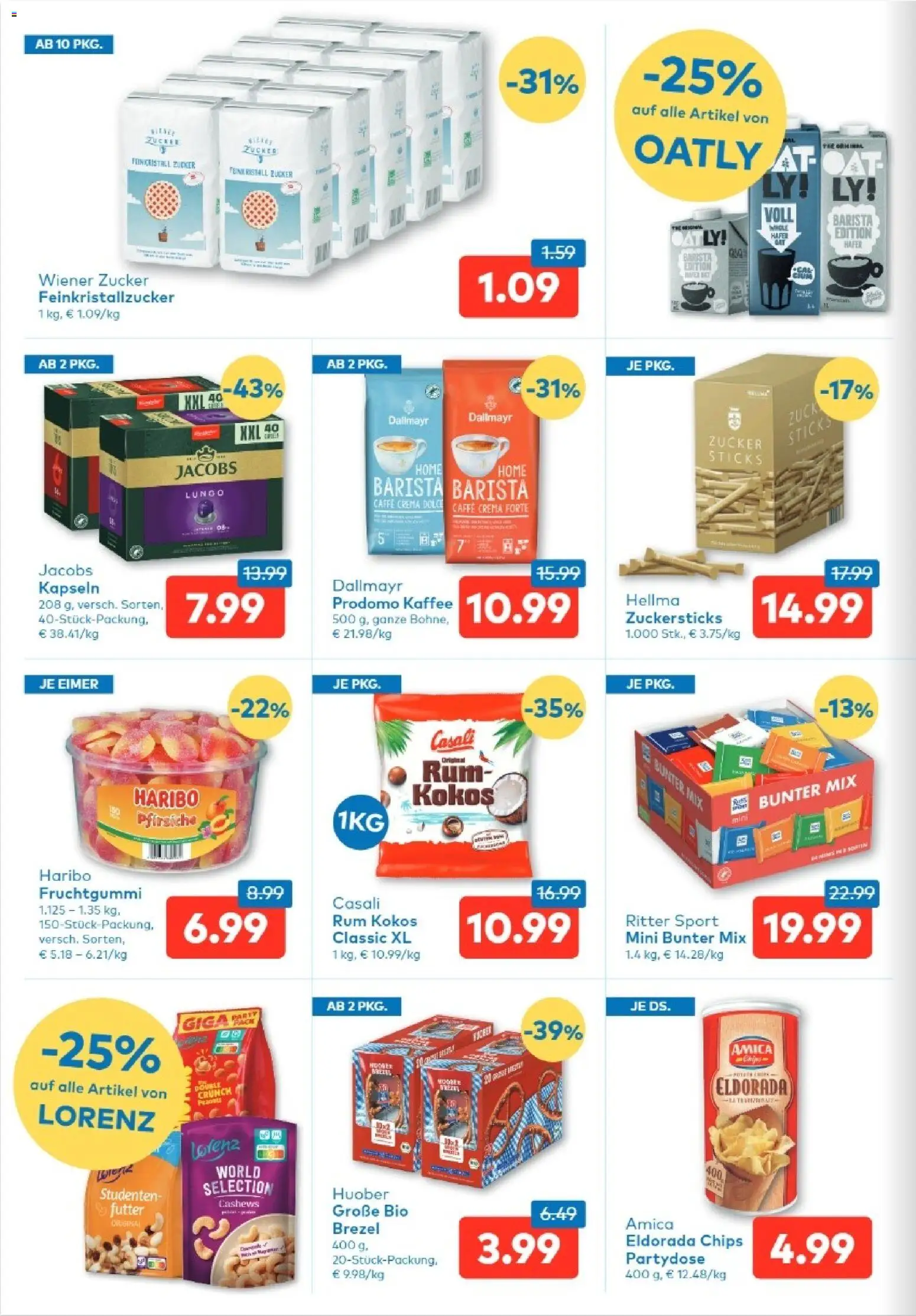 T&G Kärnten gültig ab 07.05.2026 | Seite: 4 | Produkte: Chips, Zucker, Kaffee