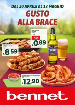 Anteprima del volantino bennet volantino Gusto alla Brace valido a partire dal 30.04.2026