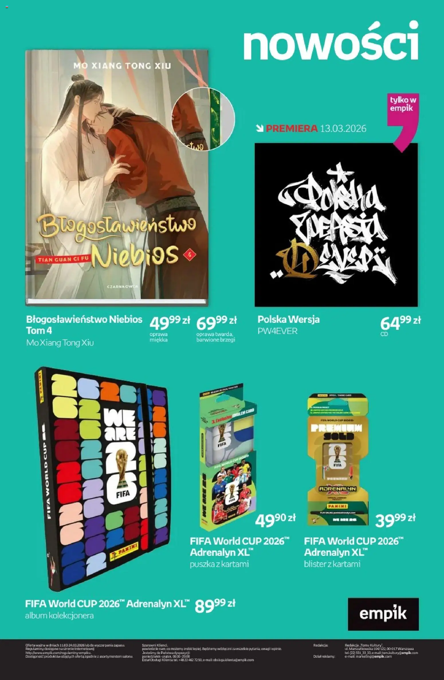 Empik promocje od 11.03.2026 | Strona: 120 | Produkty: Panini