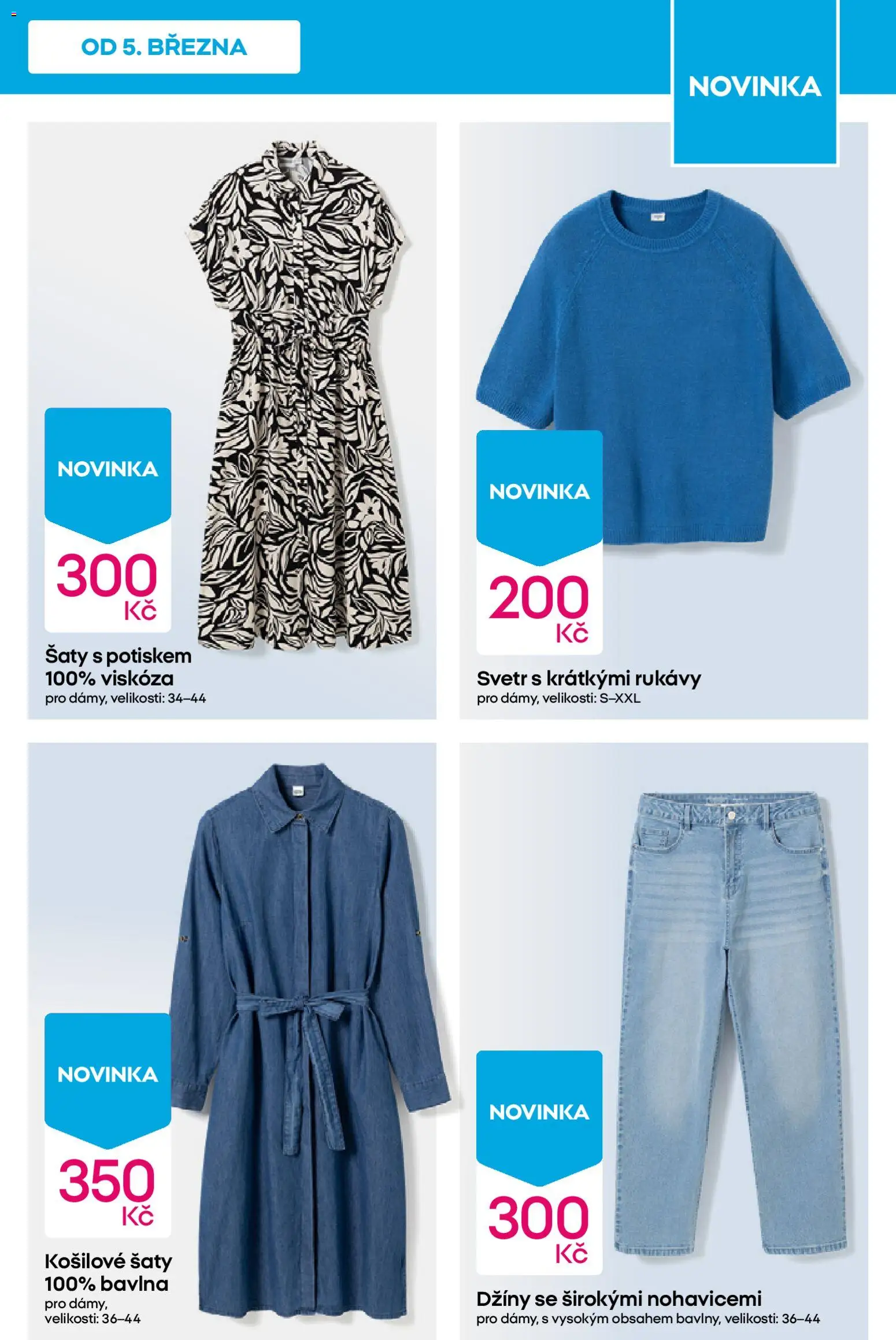 Pepco leták od 05.03.2026 | Strana: 5 | Produkty: Šaty, Svetr, Džíny