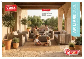 Pré-visualização Espaço Casa folheto Ar Livre 2026 válido de 07.03.2026