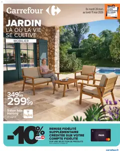 Carrefour - Prévisualisation de Carrefour Jardin là où la vie se cultive valide à partir de 24.03.2026