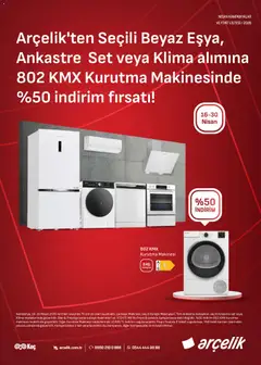 16.04.2026 tarihinden itibaren geçerli olan Arçelik kataloğu önizlemesi | Sayfa: 4