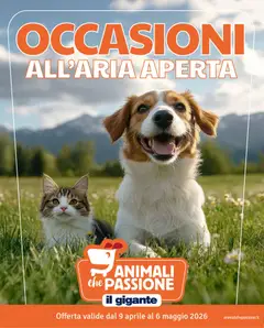 Anteprima del volantino Il Gigante volantino Animali valido a partire dal 09.04.2026