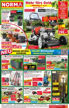 Norma Flugblatt ab 27.04.2026 gültig