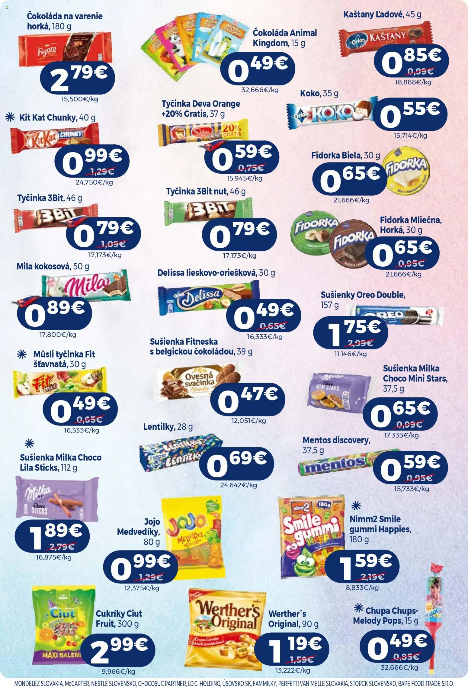 Nové Milk Agro akcie – leták je platný od 29.04.2026 | Strana: 8 | Produkty: Čokoláda, Cukríky, Milka, Med