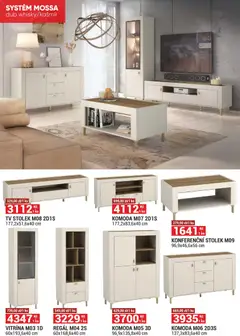 Náhled letáku Merkury Market leták od 01.04.2026 | Strana: 18 | Produkty: Komoda, Konferenční stolek, Stolek, Regál