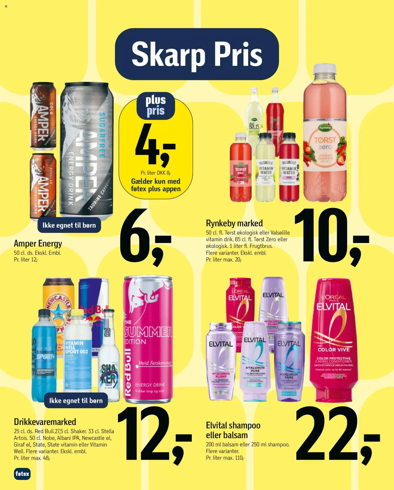 Føtex tilbudsavis – gyldig fra 01.05.2026 | Side: 6 | Produkter: Rabarber, Shampoo, Balsam, Cola