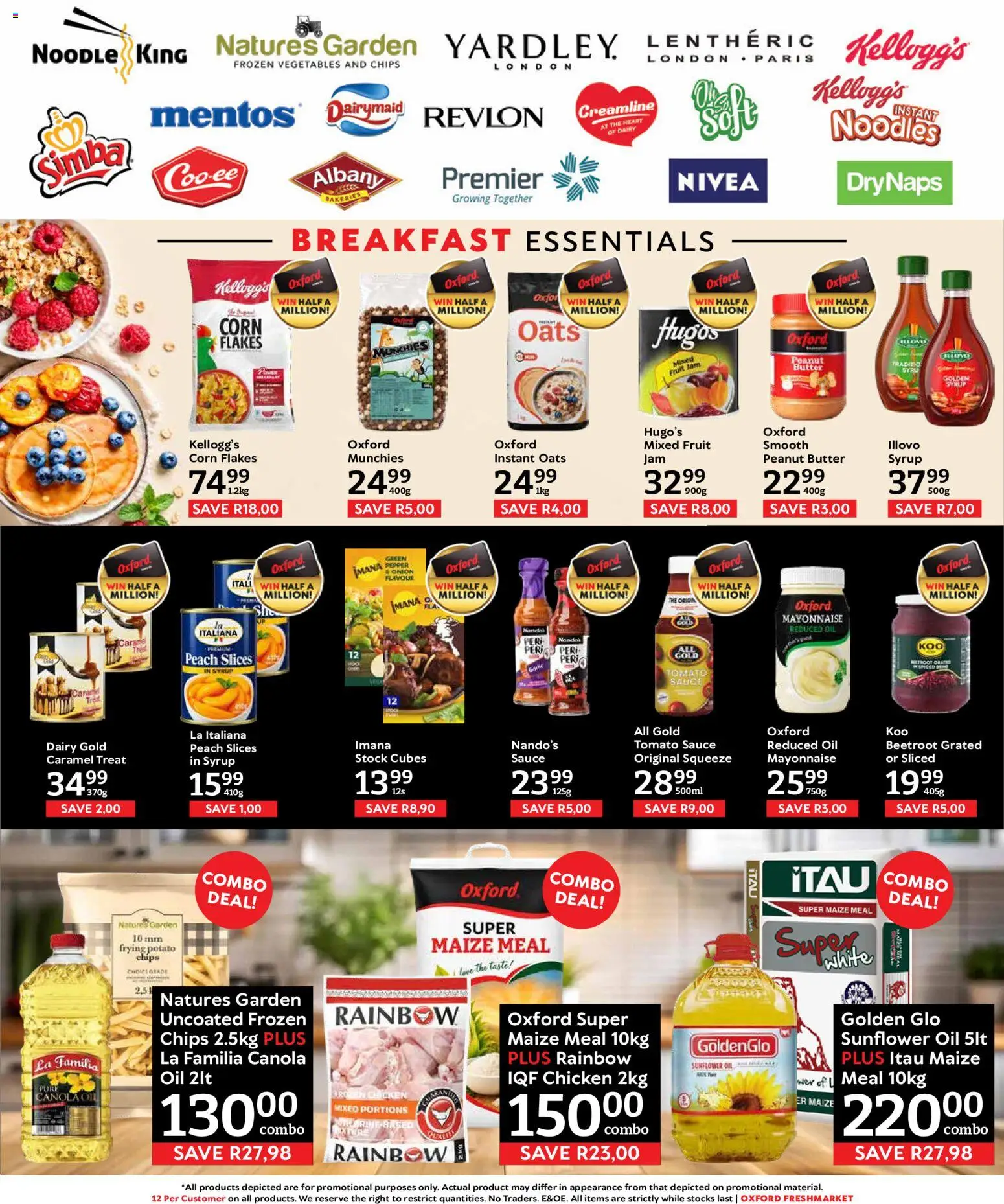New Oxford Freshmarket catalogue – valid from 14/10/2026 | Page: 6 | Products: Jam, Chicken, Tomato sauce, Mayonnaise