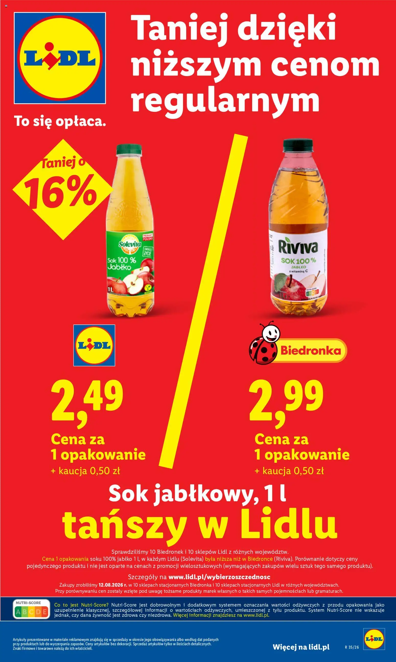 Lidl Polsko leták od 27.08.2026 | Strana: 7 | Produkty: Solevita