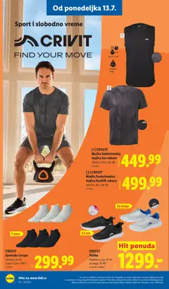 CRIVIT, Patike, Patike - pregled Lidl kataloga - važi od 09.07.2026 | Strana: 84