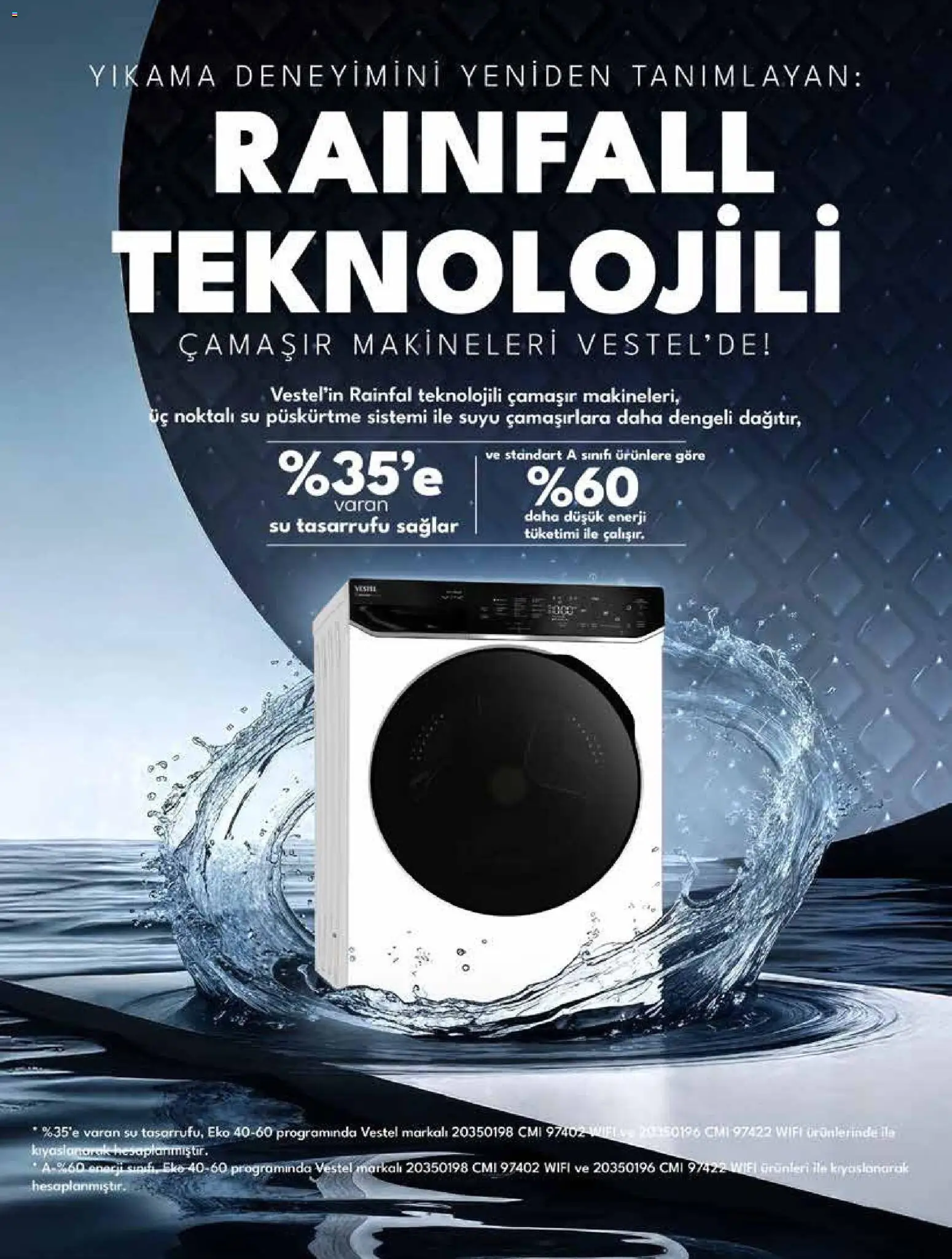 Vestel Katalog - 01 Ağustos 2026 tarihinden itibaren geçerlidir | Sayfa: 10 | Ürünler: Su