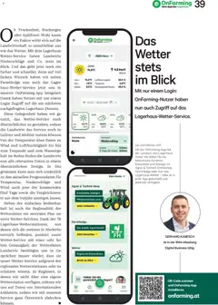 Lagerhaus Unser Land Juni 2026 ab 01.06.2026 gültig | Seite: 39 | Produkte: Wetterstation