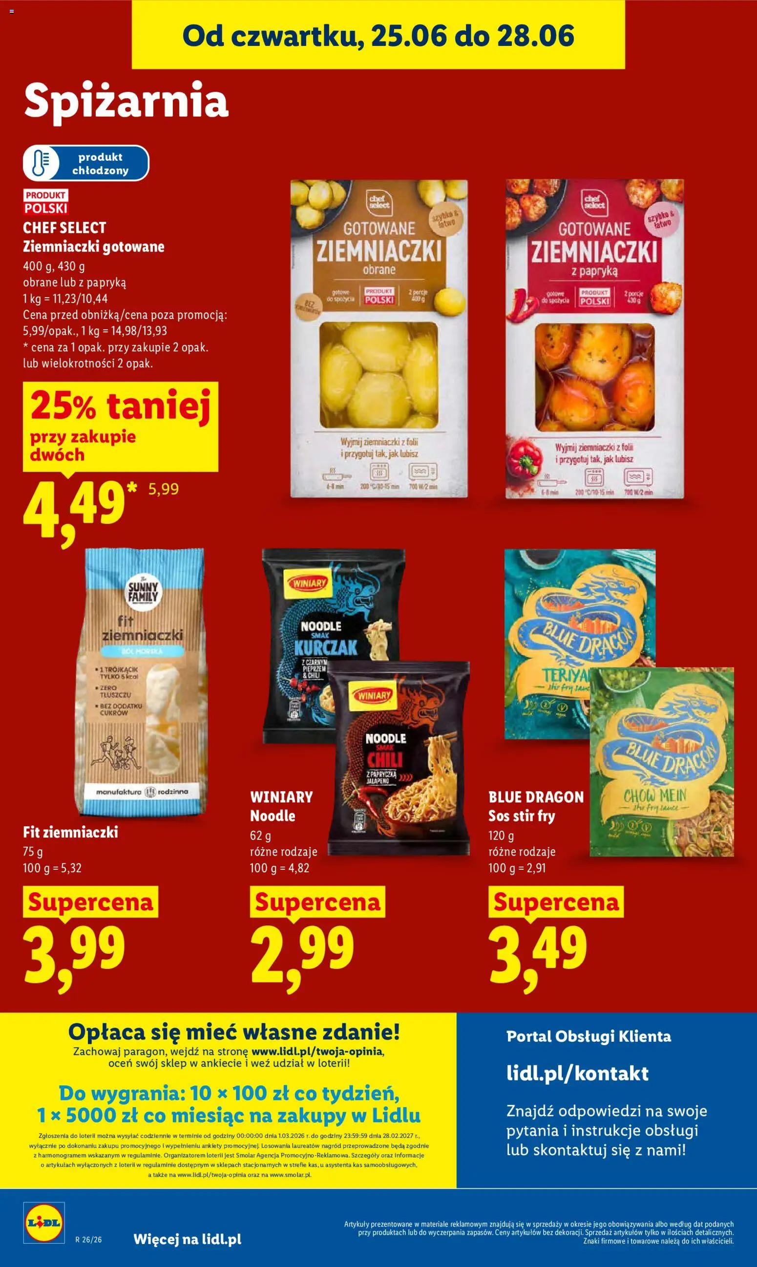 Lidl gazetka od 25.06.2026 | Strona: 84 | Produkty: Kurczak, Papryka, Sos, Sól