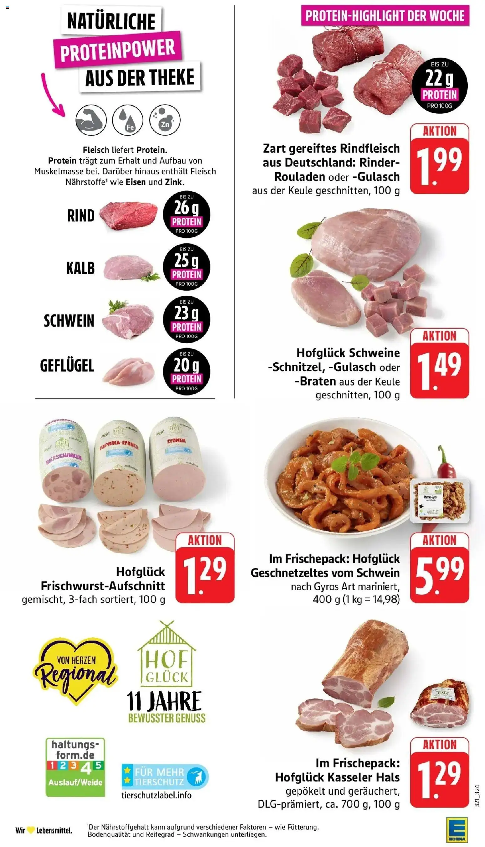 Edeka Prospekt Neunkirchen-Wellesweiler (ab 28.09.2026) » Angebote Online | Seite: 4 | Produkte: Theke, Gulasch, Rindfleisch, Fleisch