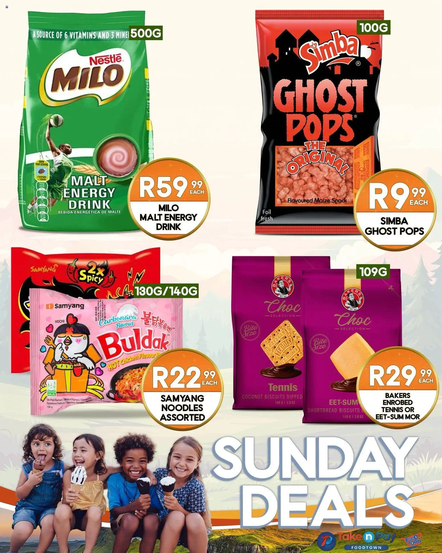 New Take n Pay catalogue – valid from 28/06/2026 | Page: 30 | Products: Vitamins, Biscuits, Chicken, Noodles
