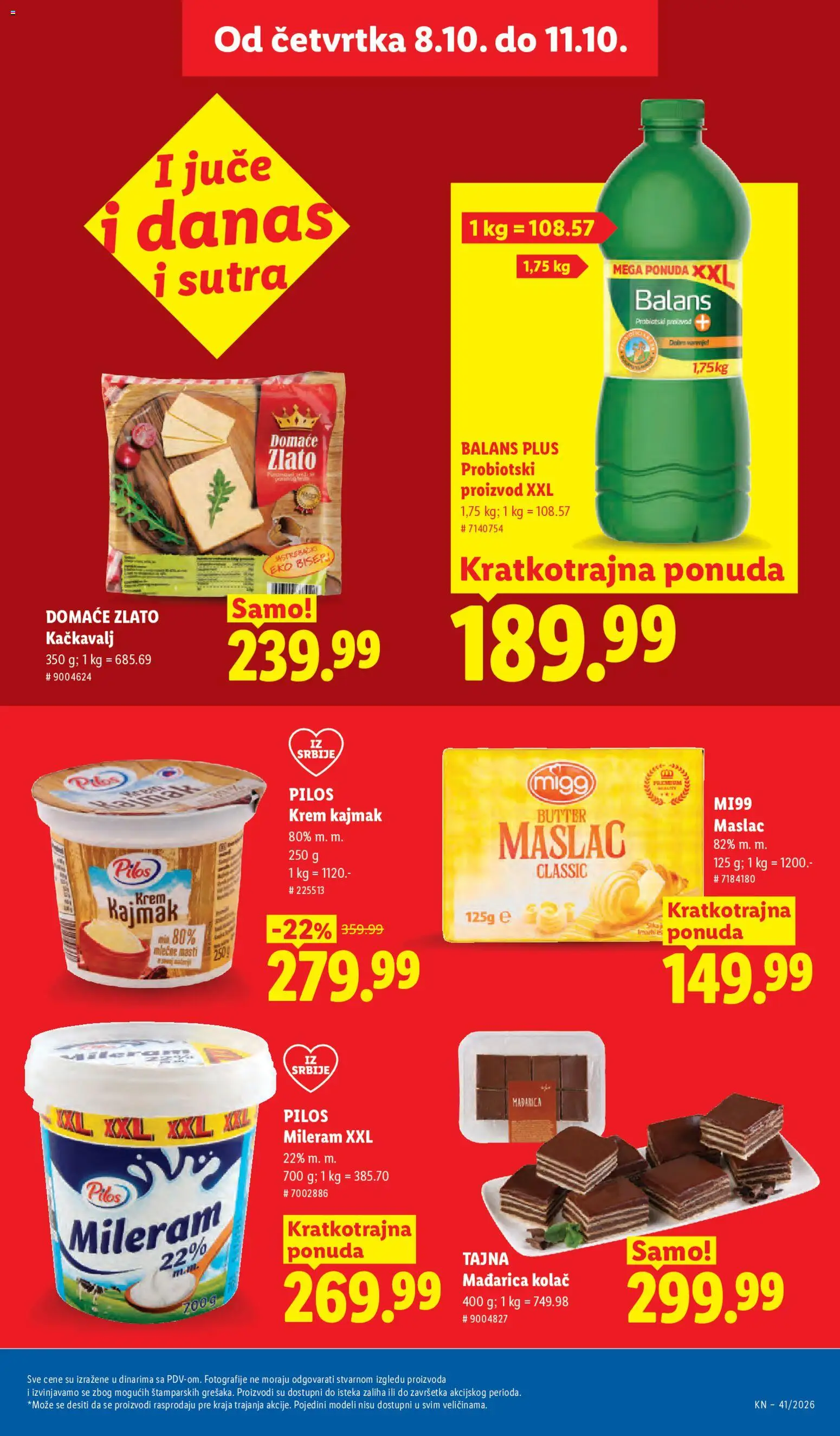 Lidl katalog - važi od 08.10.2026 | Strana: 29