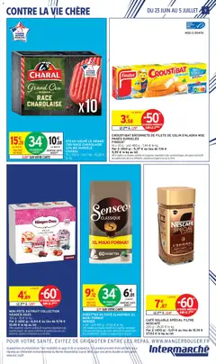 Intermarché - Prévisualisation de DOSETTES DE CAFÉ CLASSIQUE XL MAXI FORMAT, DOSETTES DE CAFÉ CLASSIQUE XL MAXI FORMAT SENSEO x 60 - soit 416 g valide à partir de 23/06/2026 | Page: 9