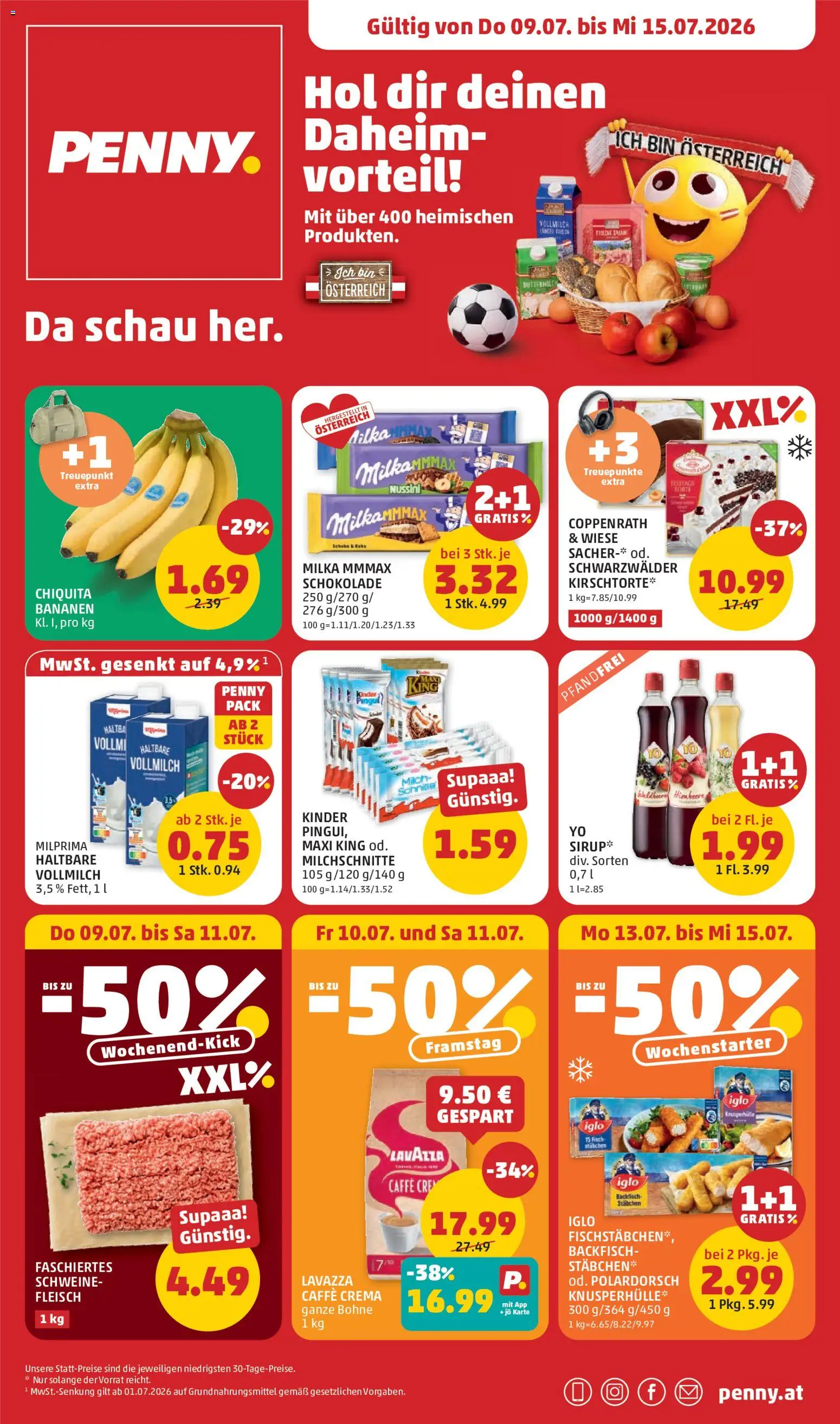 Penny Markt Flugblatt ab (09.07.2026) || Angebote, Prospekt