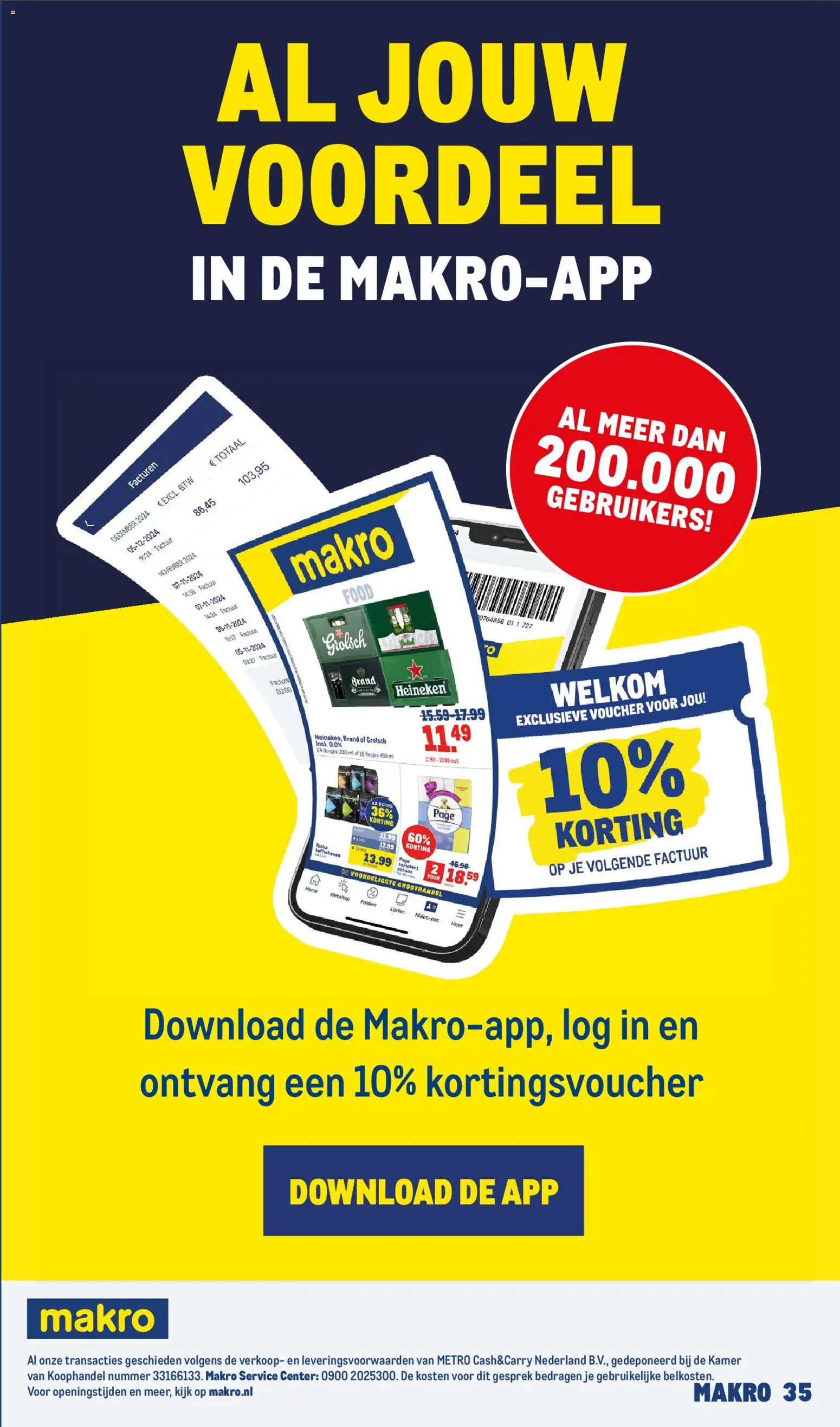 {H1} | Pagina: 29 | Producten: Folders, Koffiebonen, Heineken