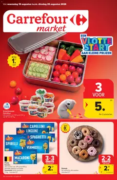 Carrefour market folder - Voorbeeld van een folder van Carrefour market, geldig van 19/08/2026
