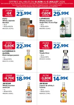 Costco - Prévisualisation de Costco catalogue valide à partir de 08.06.2026 | Page: 18 | Produits: Alcool, Mangue, Liqueur, Whisky japonais