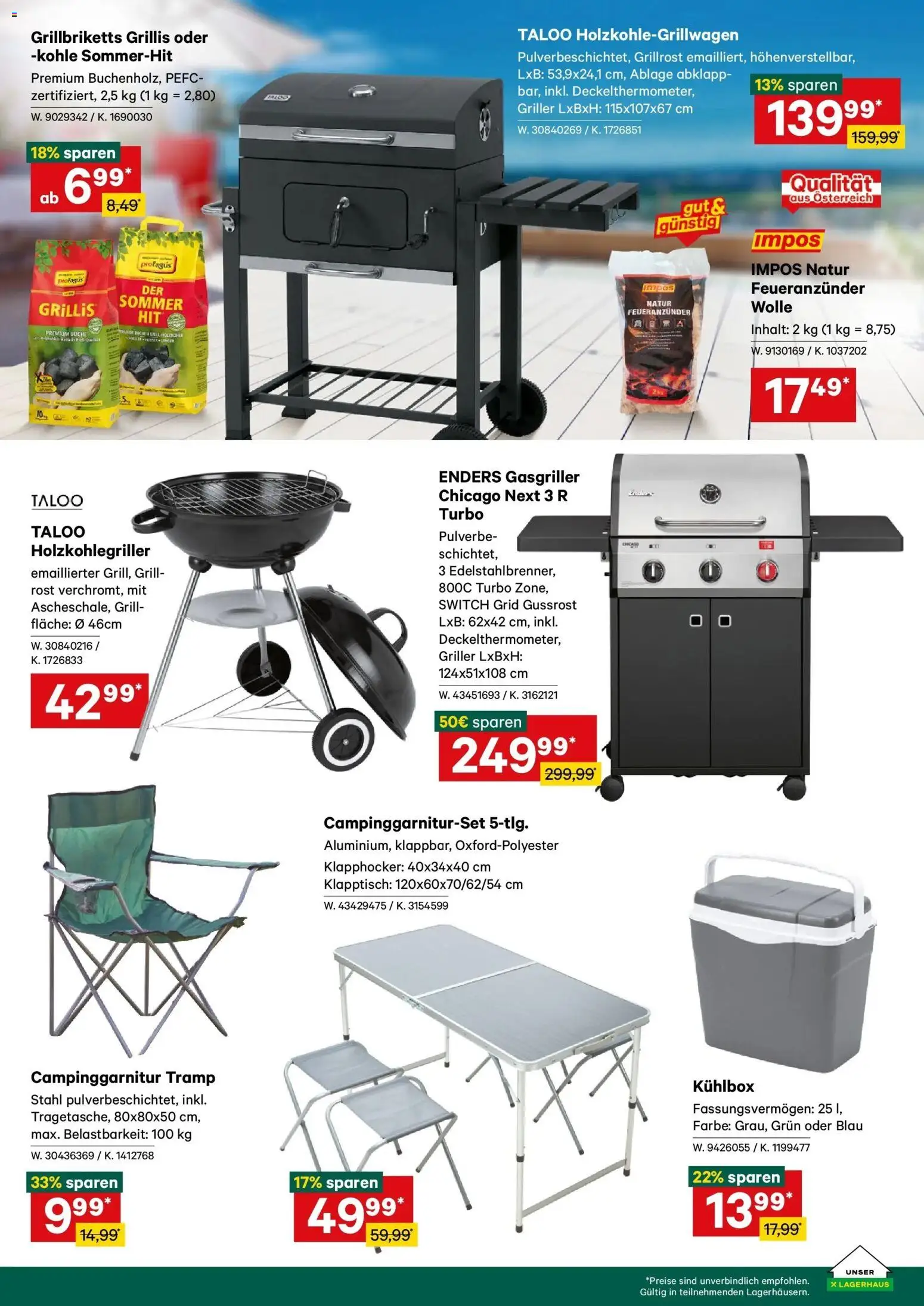 Lagerhaus - Wochen Angebote gültig ab 03.05.2026 | Seite: 7 | Produkte: Grill