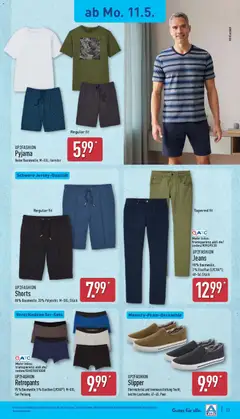 Aldi Prospekt 	 ab 11.05.2026 gültig | Seite: 23 | Produkte: Up2fashion, Pyjama, Jeans