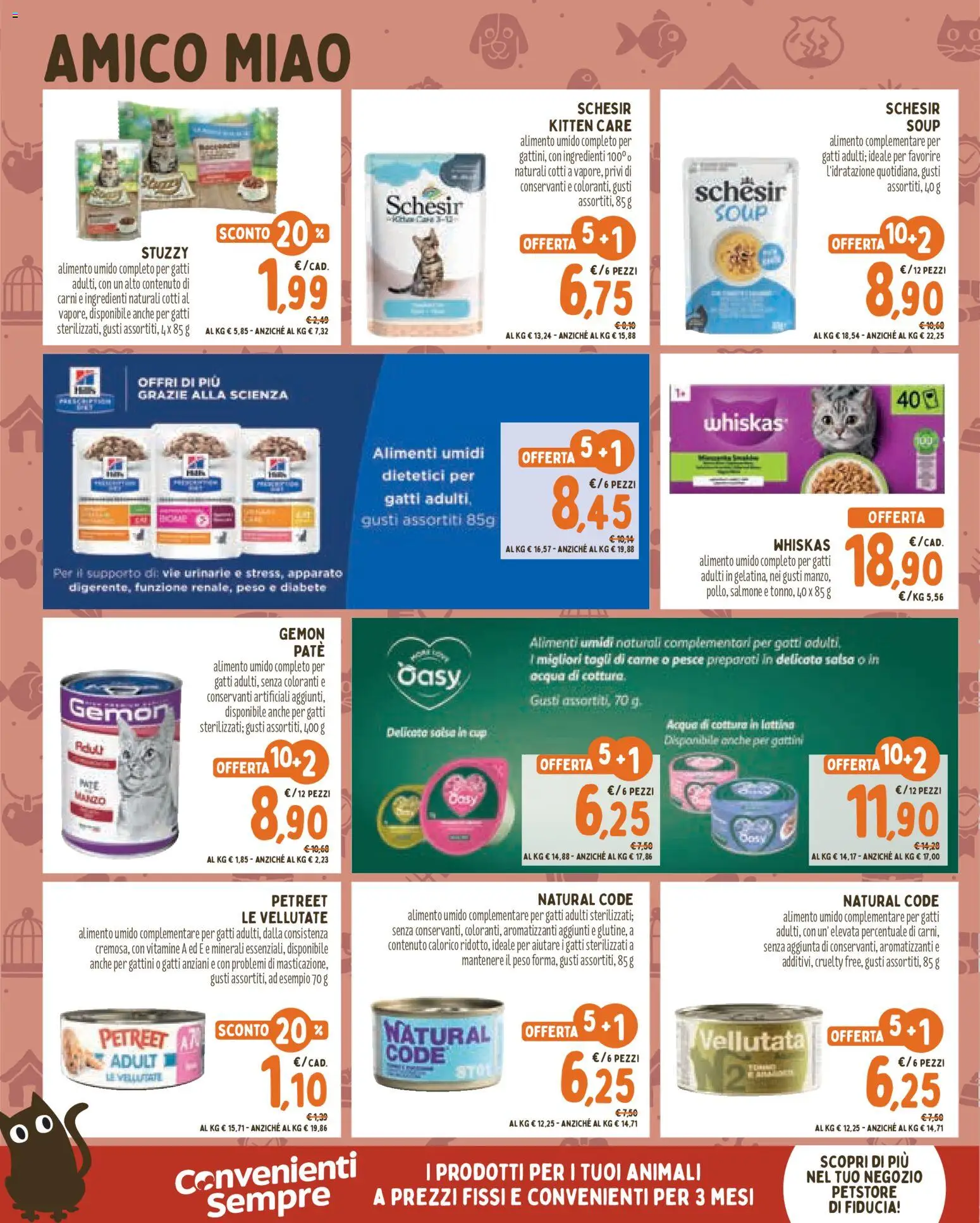 Volantino Conad del 07/10/2026 | Pagina: 4 | Prodotti: Paté, Salmone, Acqua, Carne