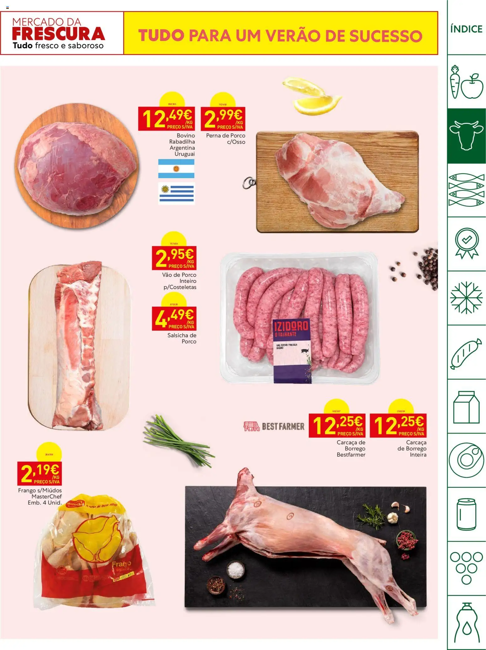 Recheio Horeca │ válido de 16.06.2026 | Página: 5 | Produtos: Frango, Salsicha