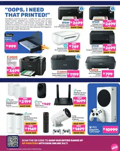 Game specials catalogue – valid from 08/09/2026 | Page: 9 | Products: Router, Printer, Xbox, Tank