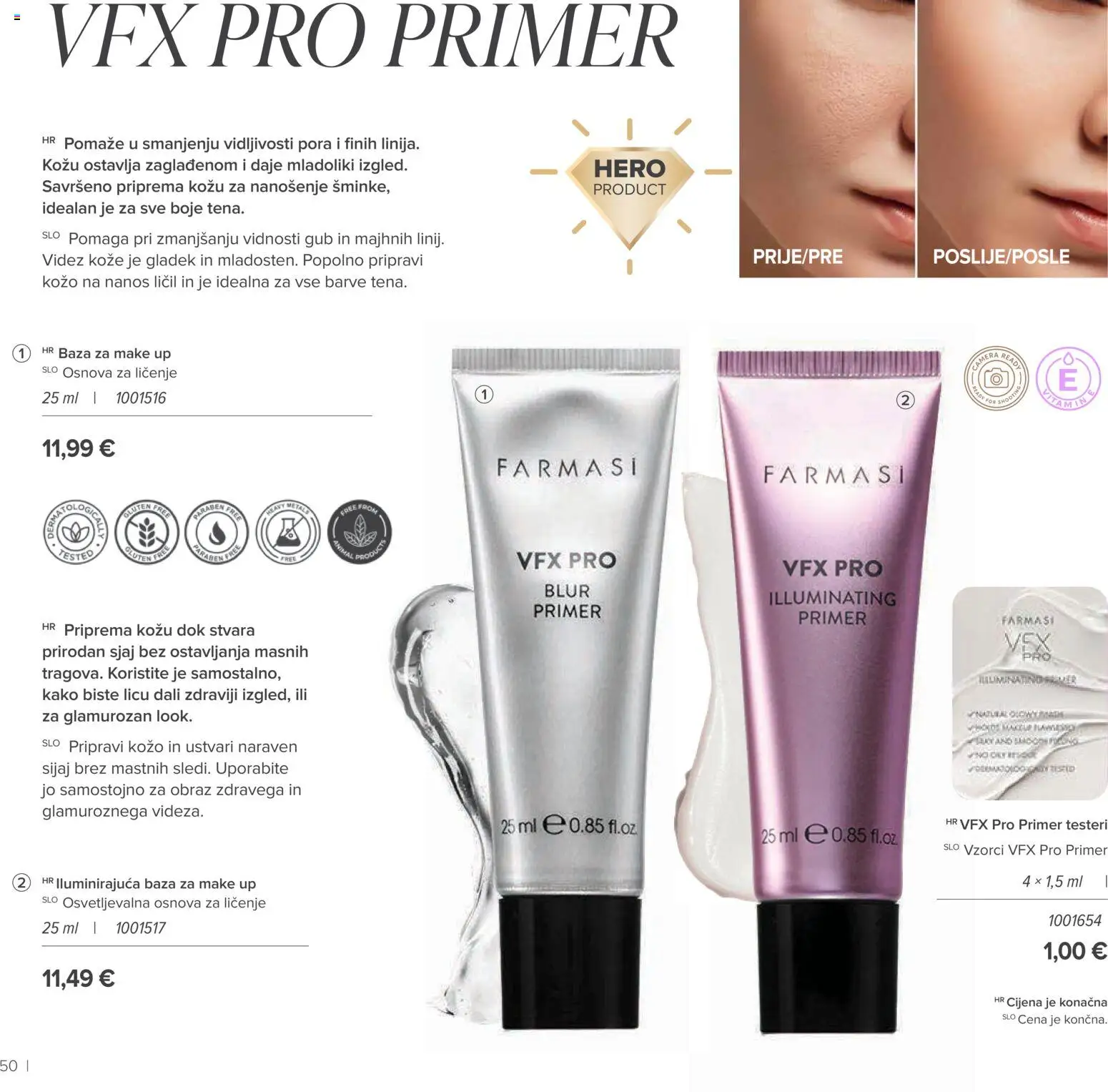 Farmasi katalog | vrijedi od 01.09.2026 | Stranica: 50 | Proizvodi: Primer
