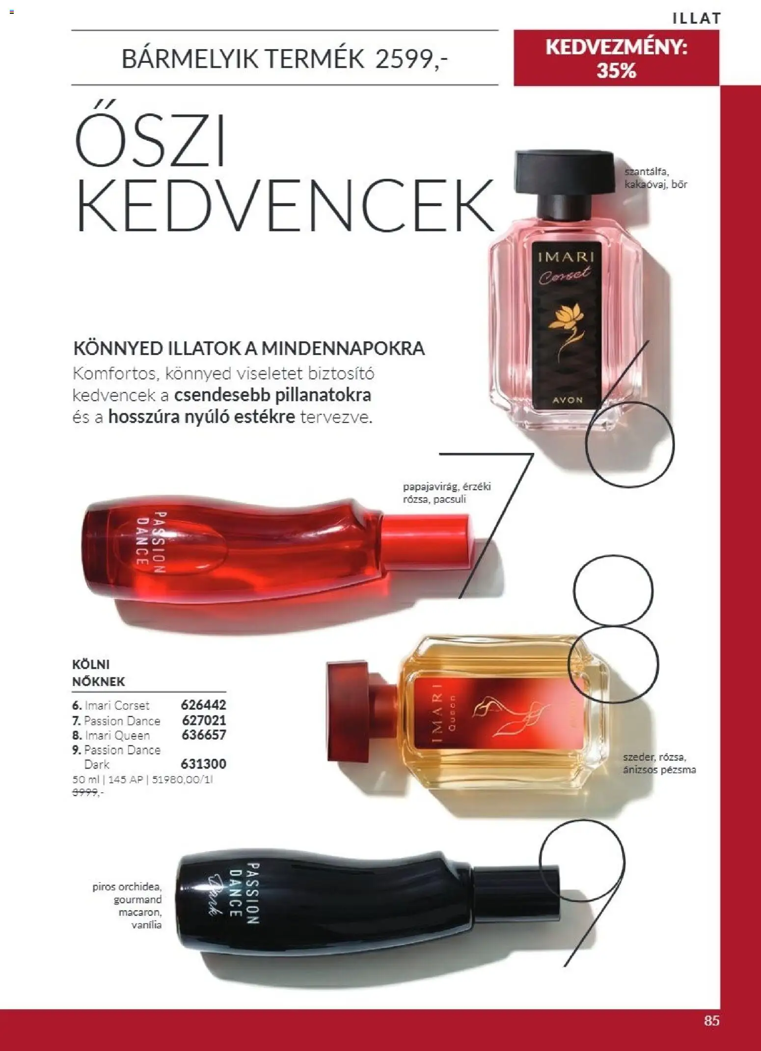 Avon akciós ujság - amely érvényes a következő dátumtól: 2026.10.01. | Oldal: 85