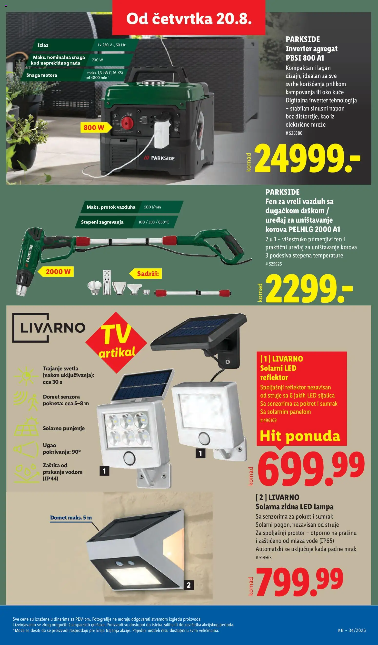 Lidl katalog - važi od 20.08.2026 | Strana: 87 | Proizvode: Led, Fen, Sijalica, Reflektor