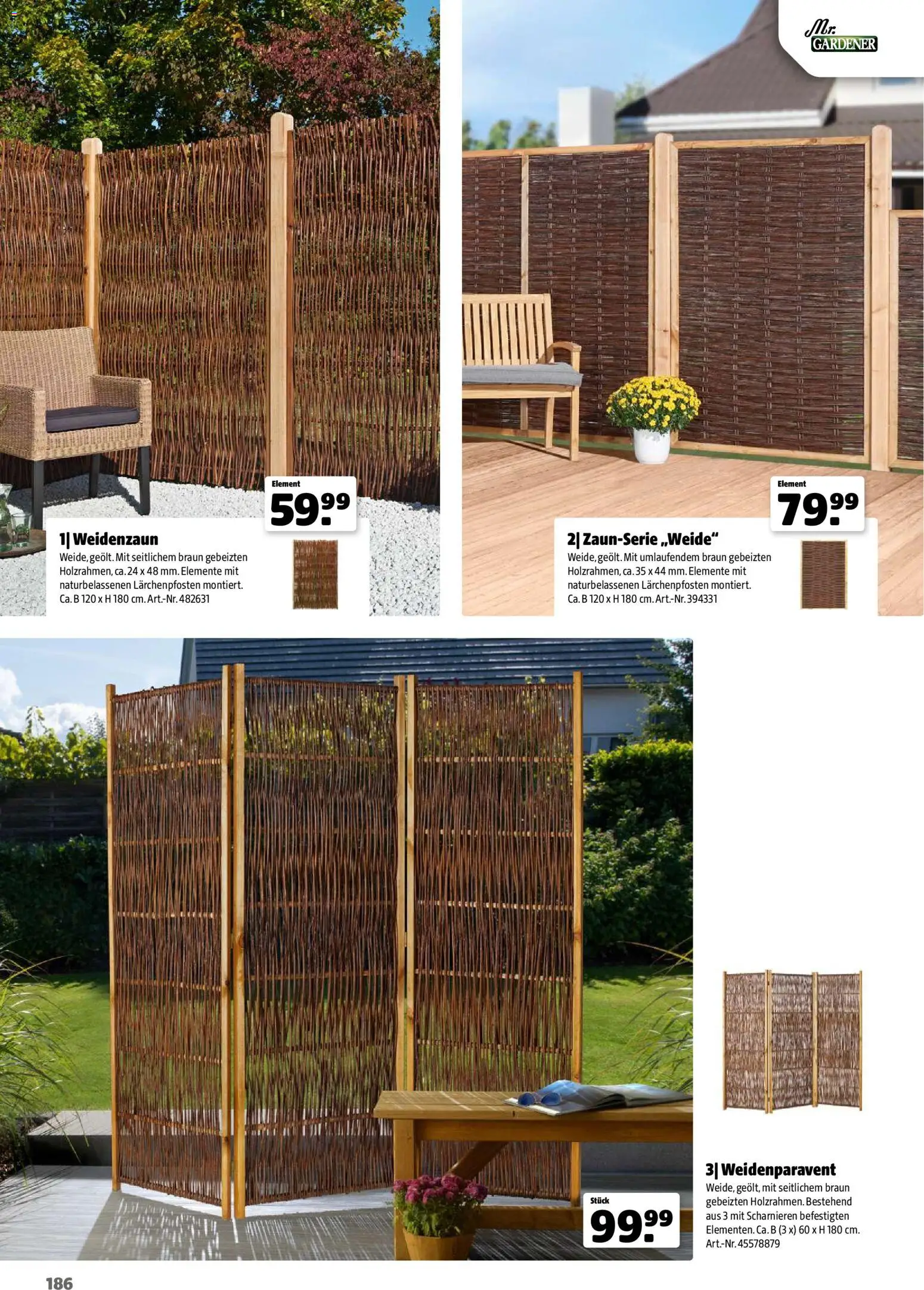 Hagebau Gartenjahr gültig ab 13.03.2026 | Seite: 186