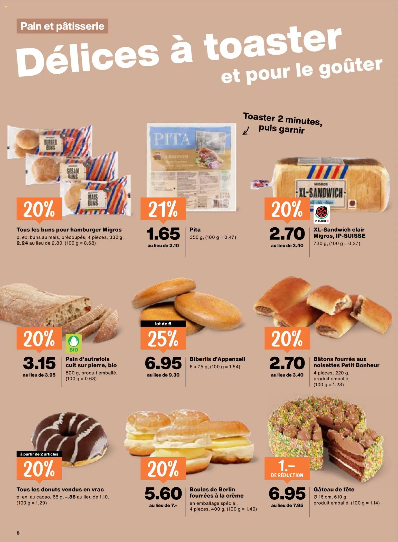 Migros aktionen FR – gültig ab 06.08.2026 | Seite: 8